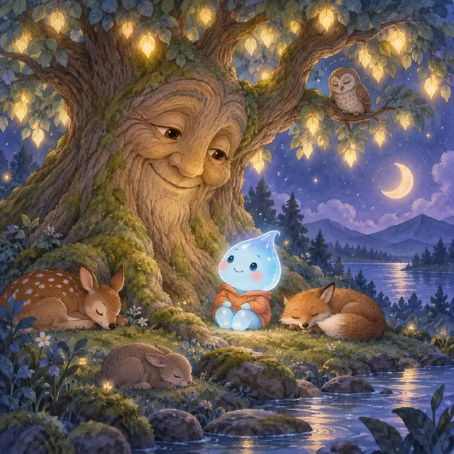 Illustration: The Ancient Tree's Secret
