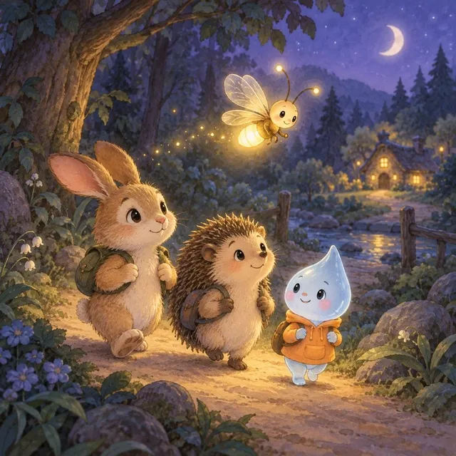 Illustration: The Friendly Firefly